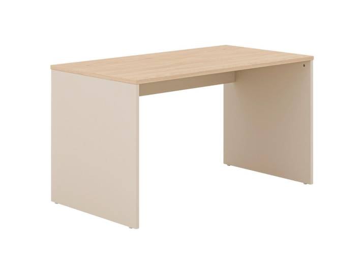 Paidi Jugendschreibtisch Malio, Beige, Natur, rechteckig, Wange, 70x72.4x130 cm, Blauer Engel, Goldenes M, Arbeitszimmer, Schreibtische, Jugendschreibtisch & Kinderschreibtisch