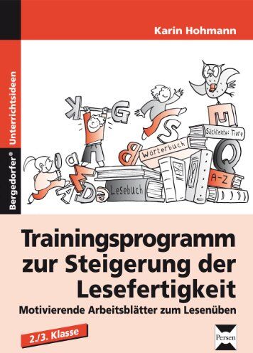 Karin Hohmann - Trainingsprogramm zur Steigerung der Lesefertigkeit 2./3. Klasse: Motivierende Arbeitsblätter zum Lesenüben - Preis vom 01.10.2026 17:08:56 h