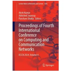Proceedings of Fourth International Conference on Computing and Communication Networks, Fachbücher von Akshi Kumar, Abhishek Swaroop, Pancham Shukla