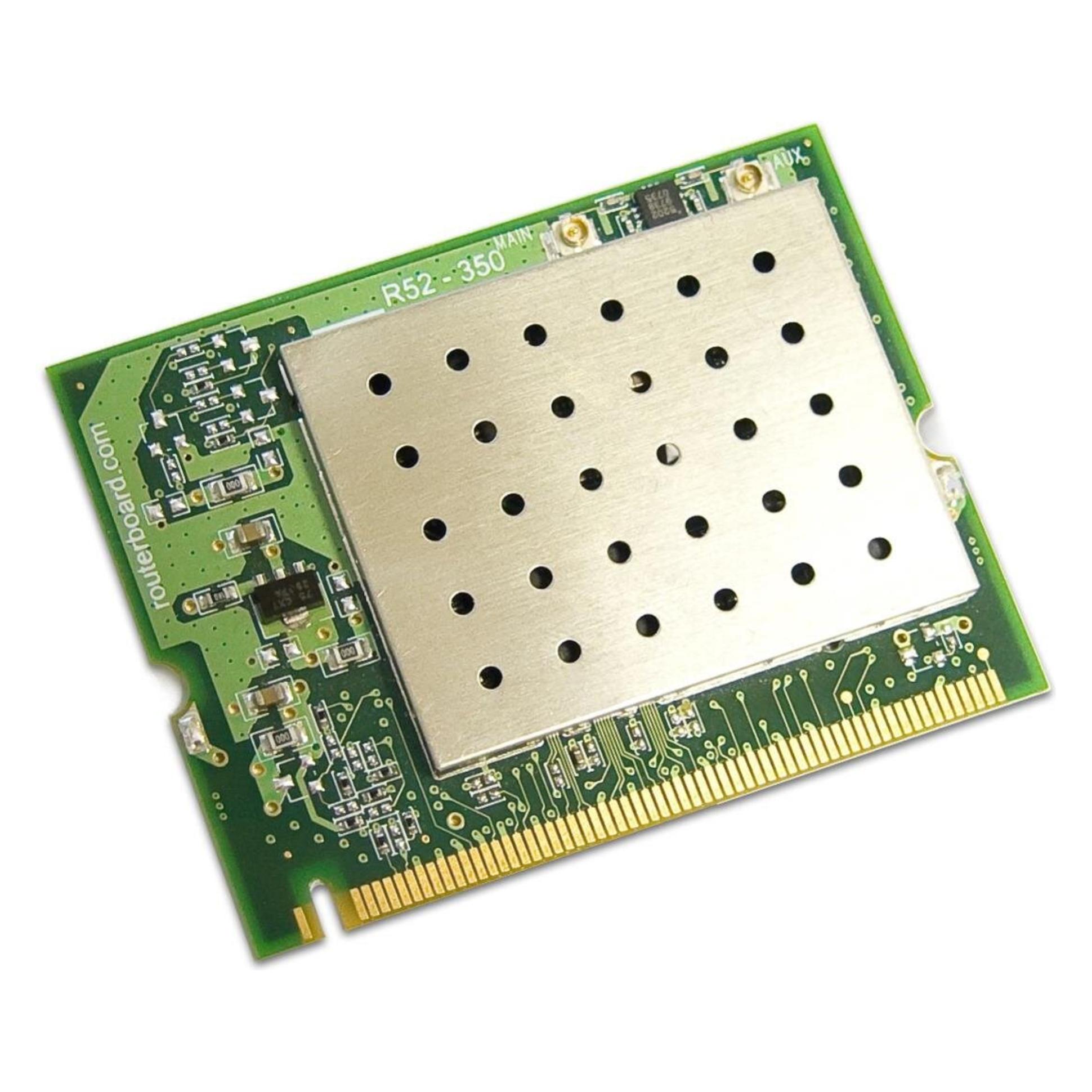 MikroTik R52H - Built-in - Wireless - Mini PCI - RF Wireless - Wi-Fi 4 (802.11n) - Green (R52H)