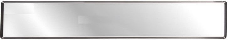 Abert Vassoio Bar Pasticceria Inox 18/10 Vintage 60 x 10 cm