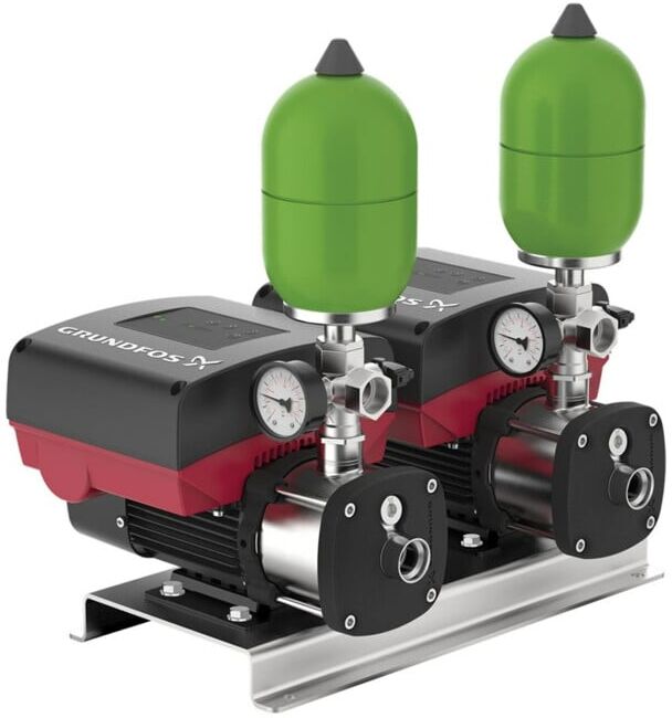 Grundfos Groupe de surpression CMBE TWIN 5-62 1x230 50/60 Hz Boîte à fusibles (99220847)