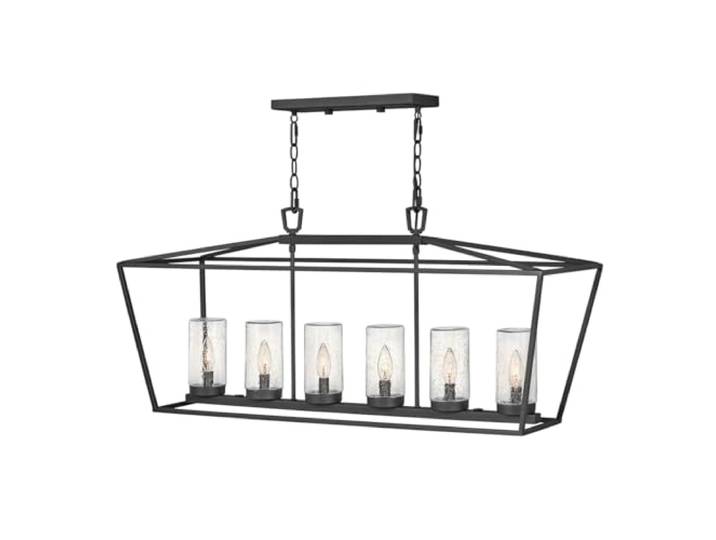 Elstead Hinkley Alford Outdoor Pendel-Deckenleuchte Museum Schwarz, IP44