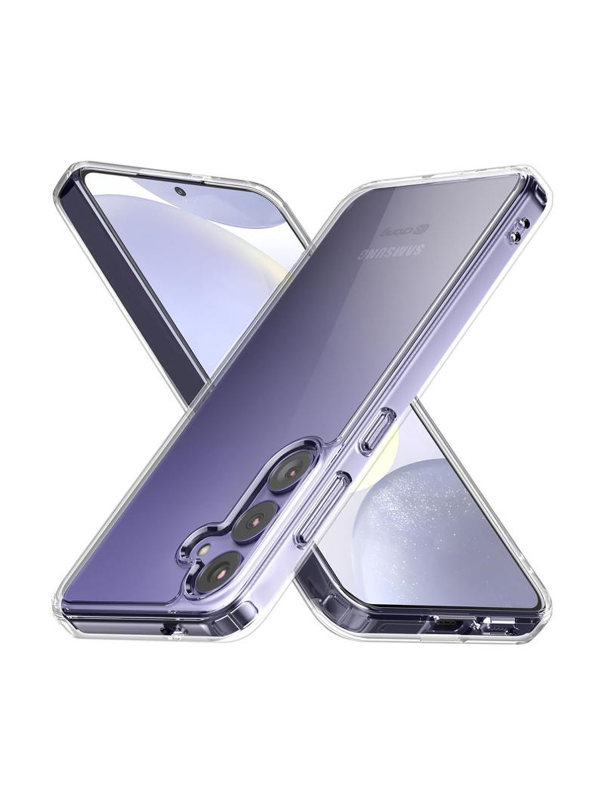 CRONG Crystal Shield Cover - Samsung Galaxy S24+ Case - Transparent