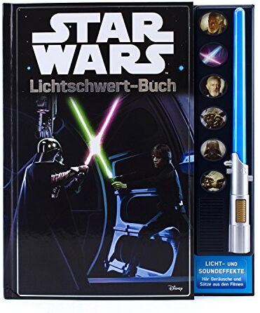 Phoenix International Publications (pikids) - Star Wars Lichtschwert-Buch - Soundbuch mit 7 Geräuschen - Pappbilderbuch - Preis vom 09.10.2026 07:28:09 h