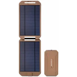 Powertraveller Tactical Extreme Solar Kit (12000 mAh, 44.40 Wh), Powerbank, Braun