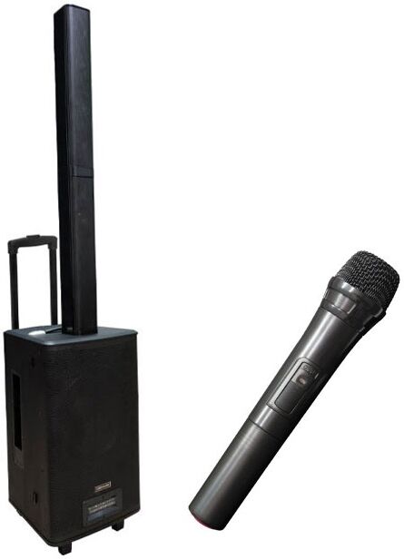 Sistema Som Portátil Amp.12" MP3/BLUETOOTH/USB/SD/TWS c/ Luzes (SET COMBO 1000 BAT MKII) - MARK