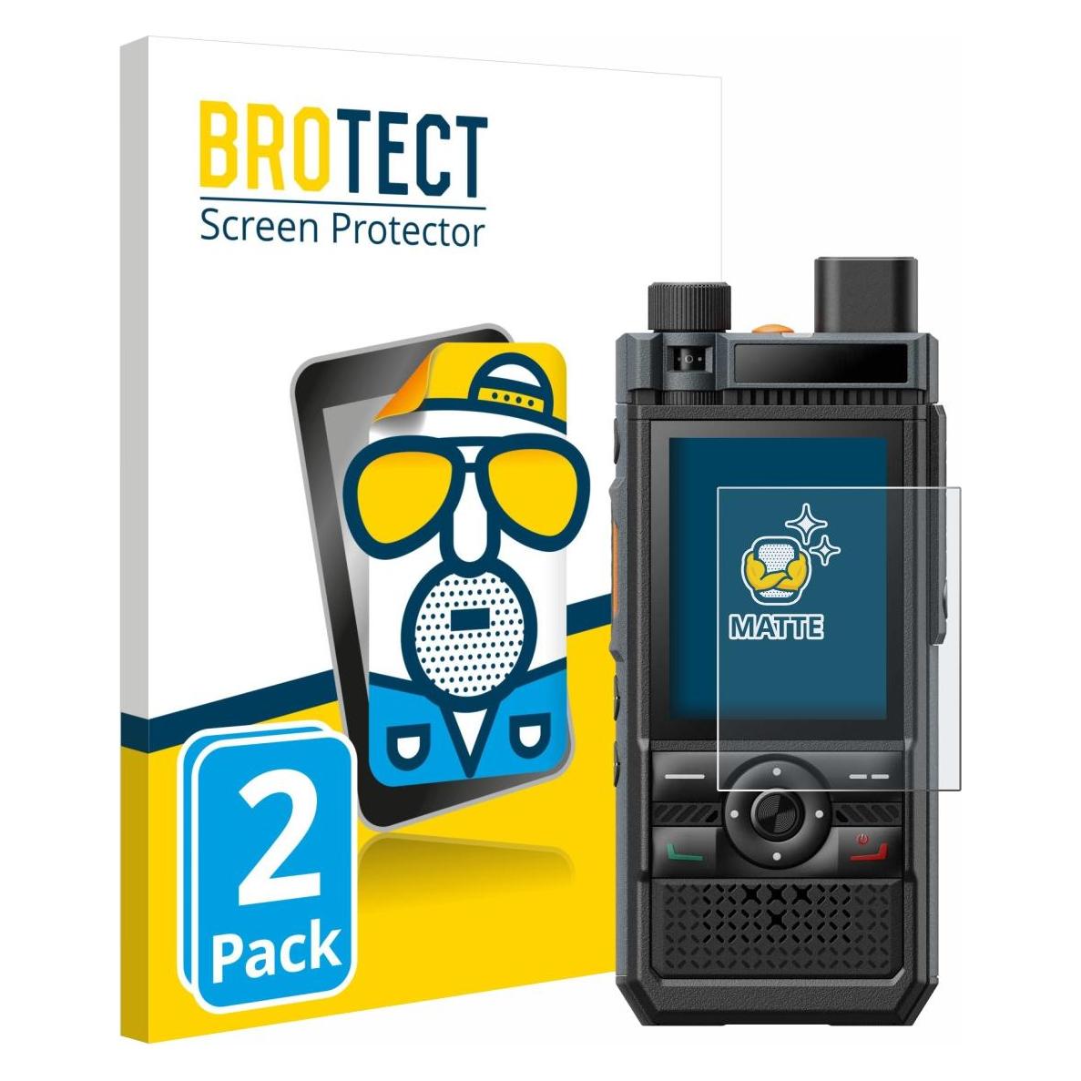 Brotect Entspiegelungsfolie für Hytera P50 Pro Displayschutz Displayschutzfolie Folie Matt (1961911)