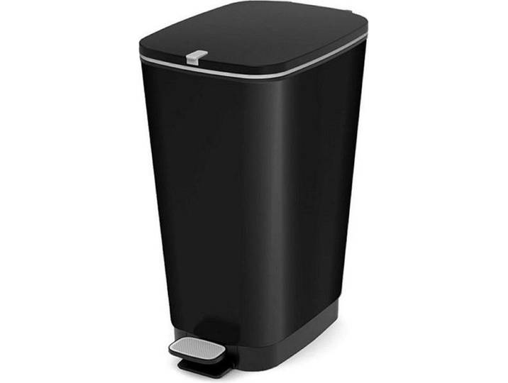 KIS Chic Bin - Prullenbak M - 23L - Mat Zwart - 26,5 x 45 x 4,1 cm