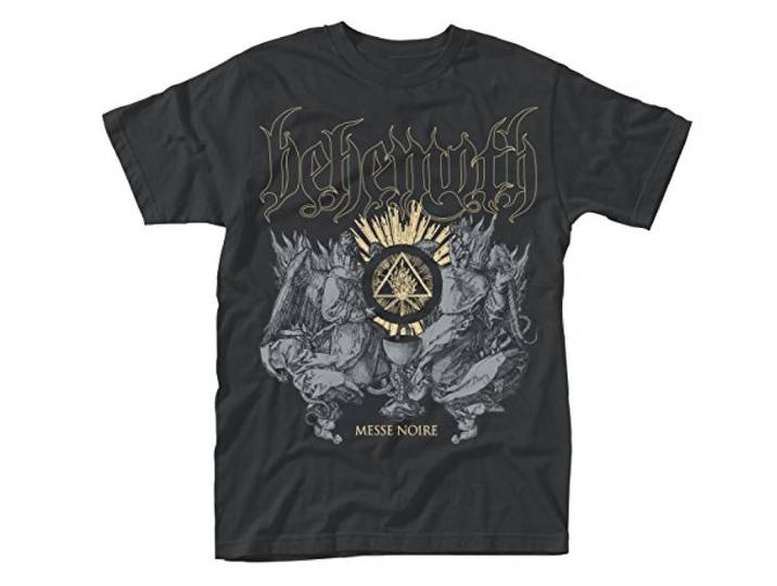 Behemoth T Shirt Messe Noire band logo nieuw Officieel Mannen