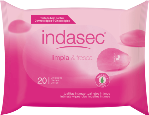 Indasec Intimhygienetücher 20 Einheiten 20