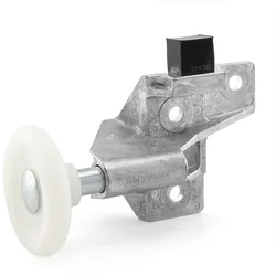 Hörmann Rollenhalter mit Laufrolle und Puffer, links