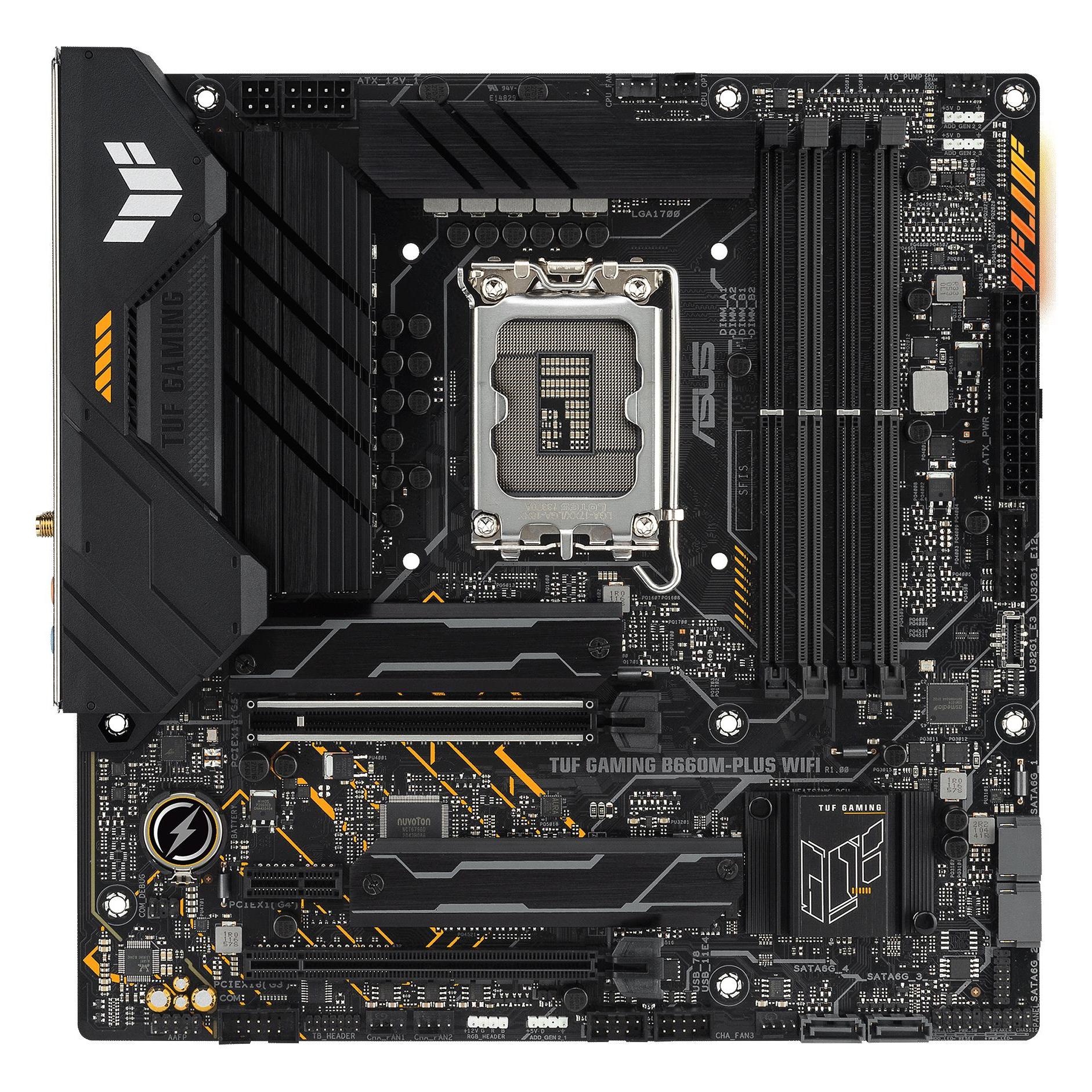 ASUS TUF GAMING B660M-PLUS (LGA 1700, Intel B660) (90MB1AZ0-M0EAY0)