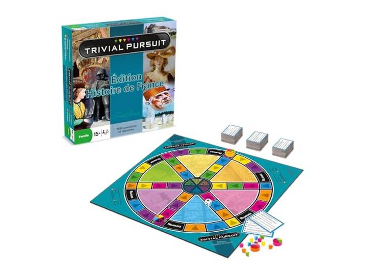 Winning Moves – 0345 – Spel van vragen en antwoorden – Trivial Pursuit Geschiedenis de France 2014