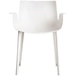 Kartell Armlehnstuhl Piuma, Designer Piero Lissoni, 62x77x54 cm