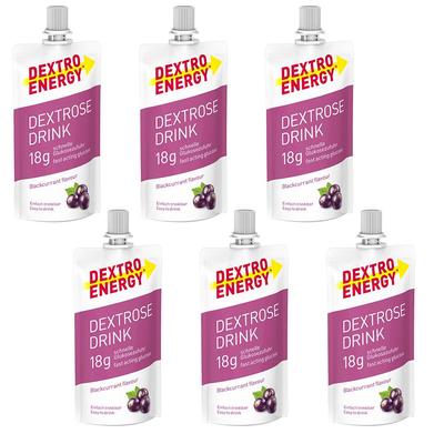 Dextro Energy* Dextrose Drink schwarze Johannisbeere 6x 6x50 ml Flüssigkeit