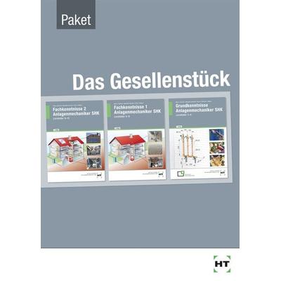 Paketangebot Das Gesellenstück. Anlagenmechaniker SHK Lernfelder 1-15, Set von Josef Wagner,Eugen Übelacker,Peter Pusch,Henry Montaldo-Ventsam,Rainer