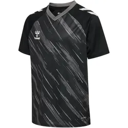 hummel hmlMATCH Triumph Fußballtrikot 2330 - black/steel gray 140