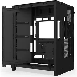 NZXT H9 Flow (ATX, E-ATX, mATX, Mini-ITX), PC Gehäuse, Schwarz