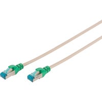 Premium Cat.5e SF/UTP Crossover Patchkabel grau, 2 Meter