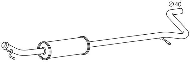 VEGAZ OS-201 Etuäänenvaimentaja
