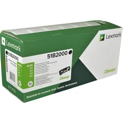 Lexmark Toner 51B2000 schwarz