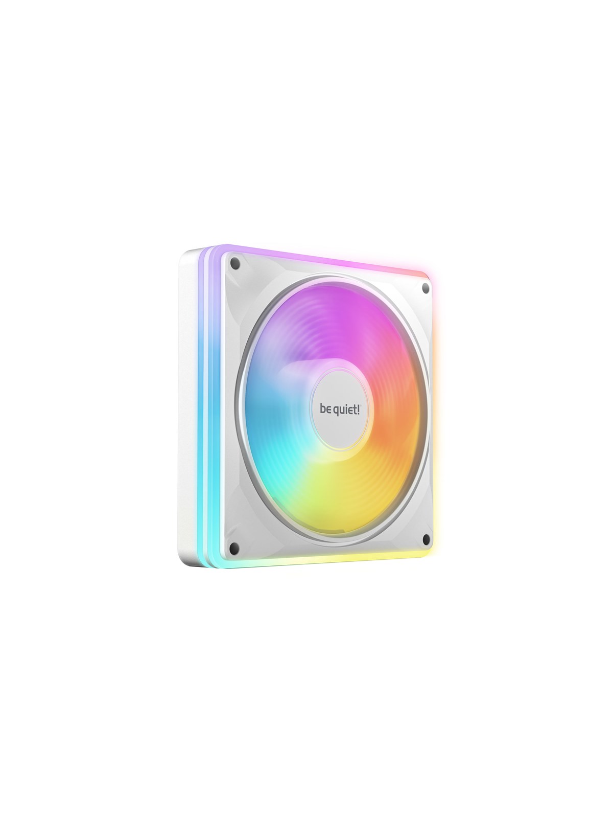 be quiet! Light Wings Pro IO - Gehäuselüfter - 120mm - Weiß mit RGB LED - 34 dBA