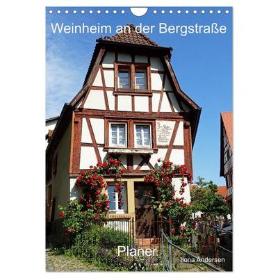 Weinheim an der Bergstraße Planer (Wandkalender 2026 DIN A4 hoch), CALVENDO Monatskalender