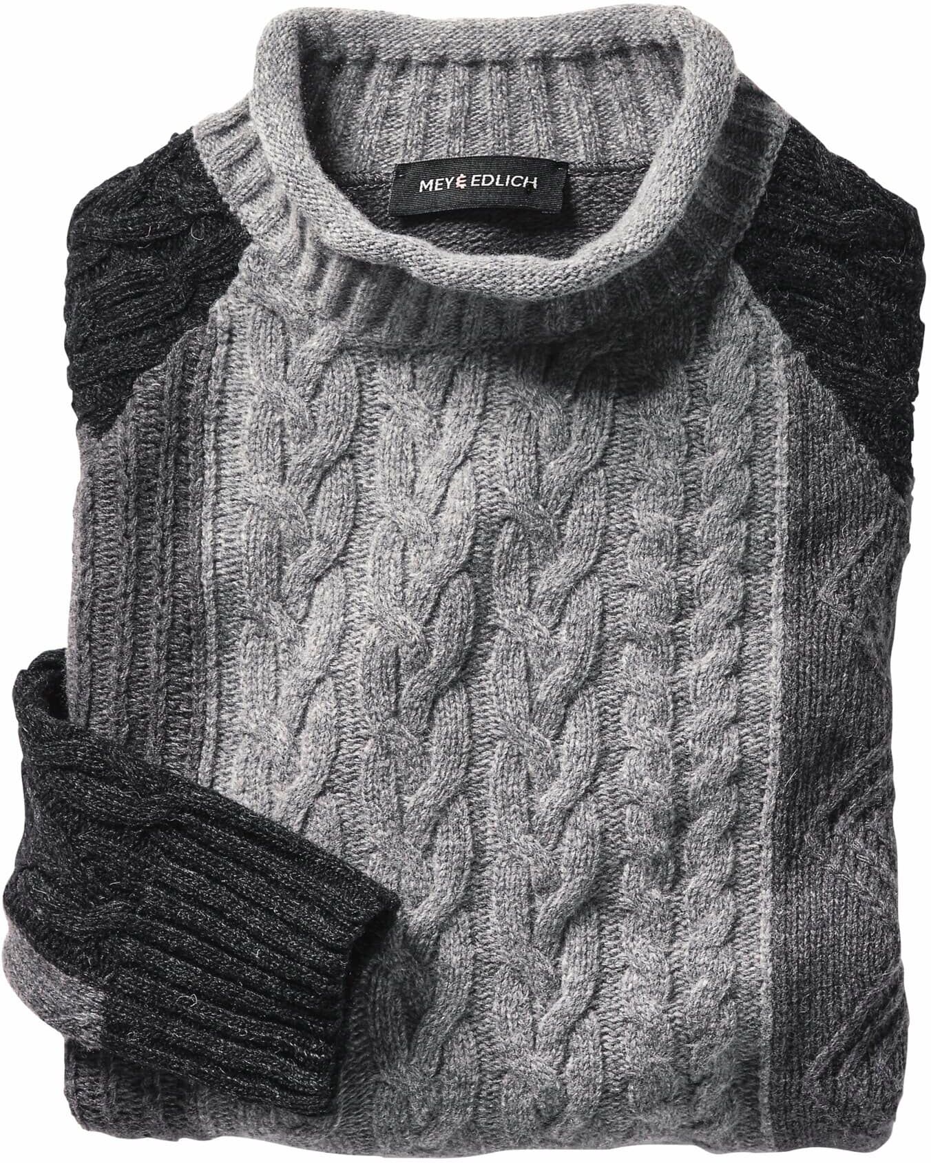 Mey & Edlich Alles-gegeben-Pullover Grau 56