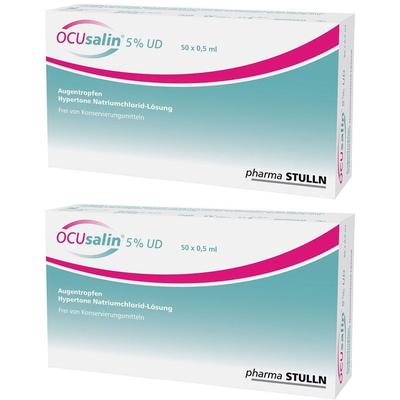 Ocusalin 5% UD Augentropfen 2x 2x50x0,5 ml