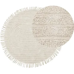 TEPPICH geflochten Halfeti 140/140 cm