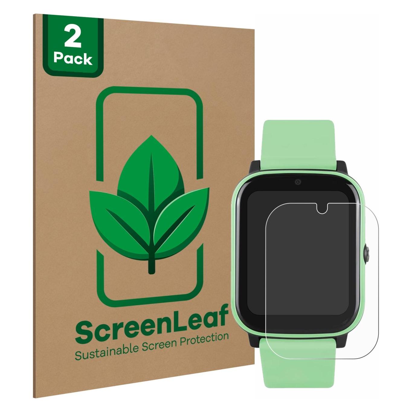 ScreenLeaf Schutzfolie für One2Track Connect NEXT Displayschutz Display Schutz Folie Klar Transparent (6152277)