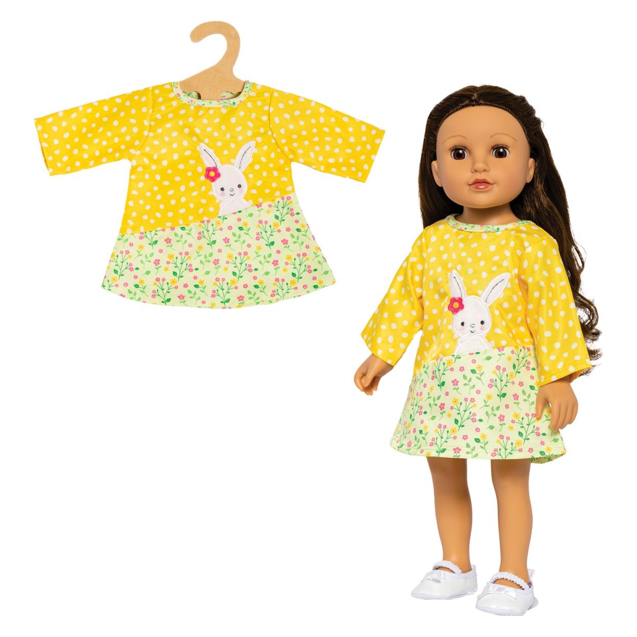 Heless Tunika-Puppenkleid "Bunny Lou", Gr. 28-35 cm (1355)