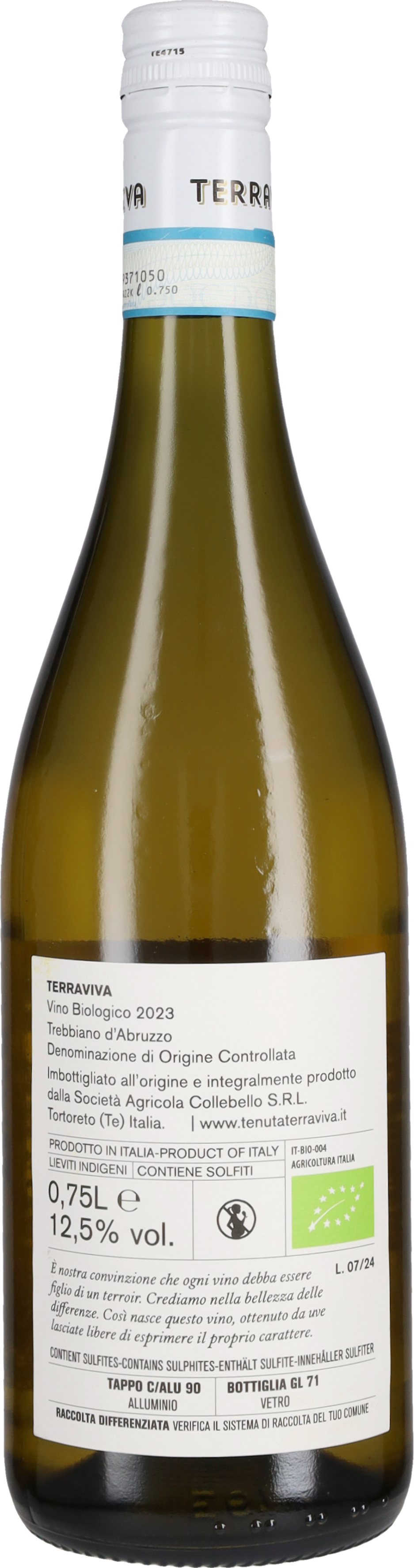 Trebbiano d'Abruzzo Terraviva 2023