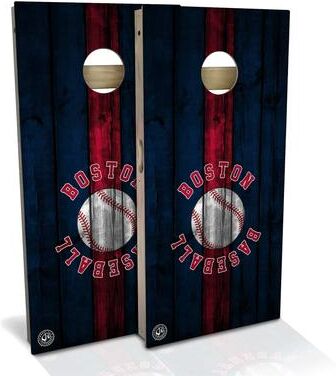 Skip's Garage Boston Baseball Outdoor Cornhole Board Set