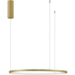 Nova Luce 9345602 Tarquin LED Pendelleuchte Messing Gold