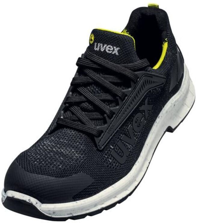 uvex Halbschuhe 2 trend S1 PS schwarz gelb Weite 11 Gr. 40 (6903240)
