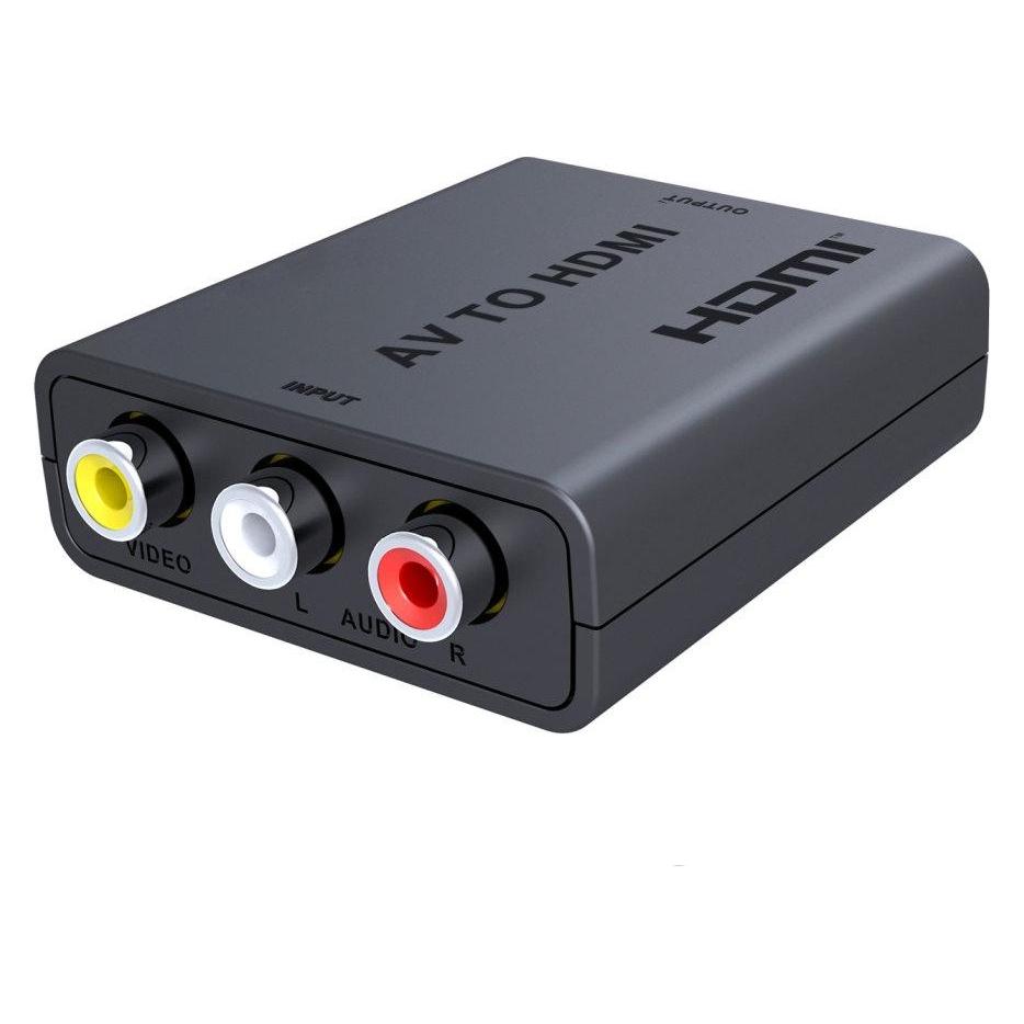 PremiumCord pÅevodník AV kompozitního signálu a stereo zvuku na HDMI 1080P (HDMI) (KHCON-47)