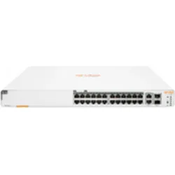HPE Aruba IOn 1960 2XT 2XF Switch JL807A (28 Ports), Netzwerk Switch, Weiss