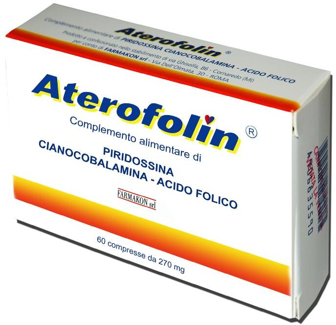 FARMAKON Srl ATEROFOLIN 200mg 60 Cpr