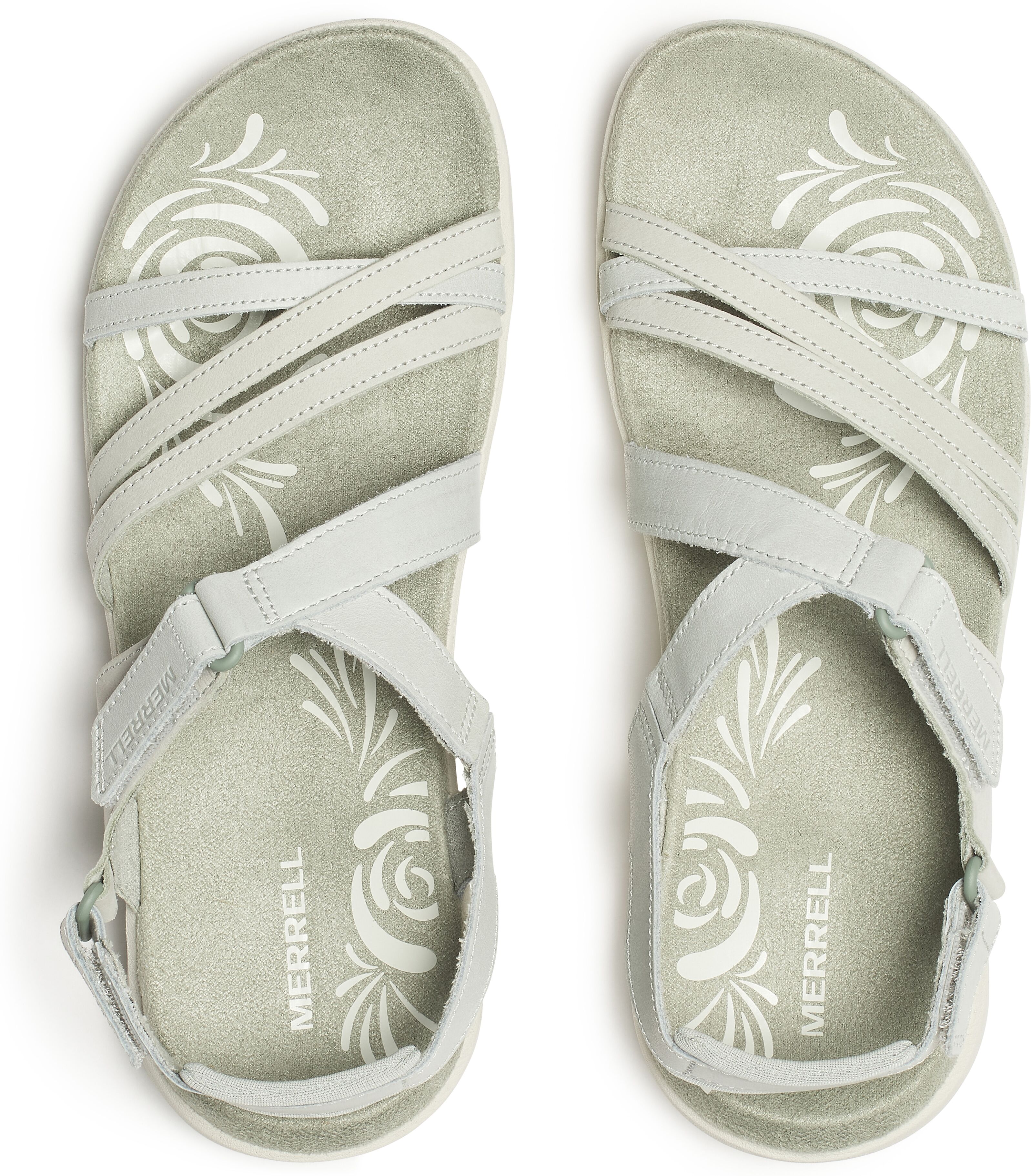 Sandale MERRELL "HARBOR BACKSTRAP", Damen, Gr. 37, atmungsaktiv, oolong, Leder, Synthetik, Schuhe Sandale