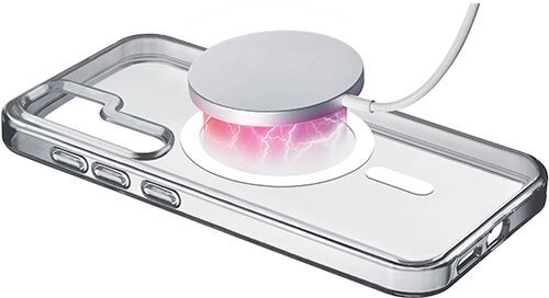Capa Cellular Line Gloss Mag para Samsung Galaxy S25 - Transparente
