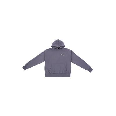 Kapuzensweatshirt DROPSIZE "Dropsize HEAVY OVERSIZE ENEMIES HOODIE", Herren, Gr. S, steel grau, 70% Baumwolle, 30% Polyester, bedruckt, Rundhals, Sweatshirts