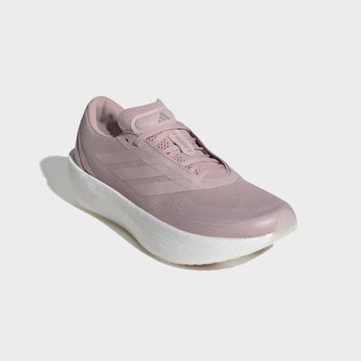 Laufschuh ADIDAS PERFORMANCE "ZENBOOST W", Damen, Gr. 43, rosa (dual lila, dual lila, magic mauve), Textil, Schuhe Laufschuh, inspiriert vom adidas Hyperboost