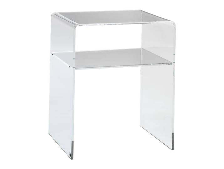 Beistelltisch Plexi, Johann Jakob, transparent, Kunststoff