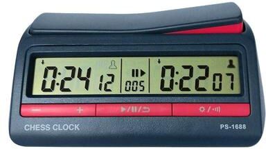 Everyday Crate ElitePro Digital Chess Timer & Go Game Clock With 42 Tournament Timing Modes ElitePro Digital Chess Timer & Go Game Clock With 42 Tournament Timing Modes