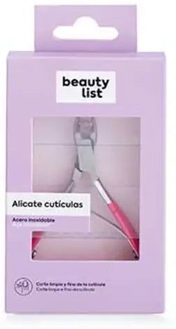 BEAUTY LIST Alicate Cortacutículas Fresa