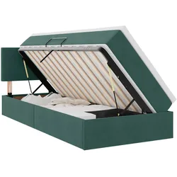 vidaXL, Bett, Teodor Plain design (90 x 200 cm)