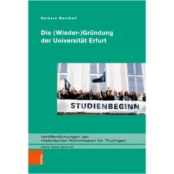 Die (Wieder-)Gründung der Universität Erfurt, Fachbücher von Barbara Marshall