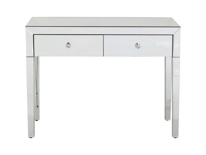 Console Luxury 100x40cm argentée Kare Design